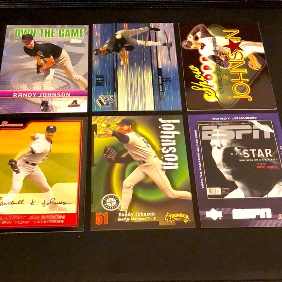 Randy Johnson Hall of Fame Baseball Lot - 15 cards - Picture 2 of 3
